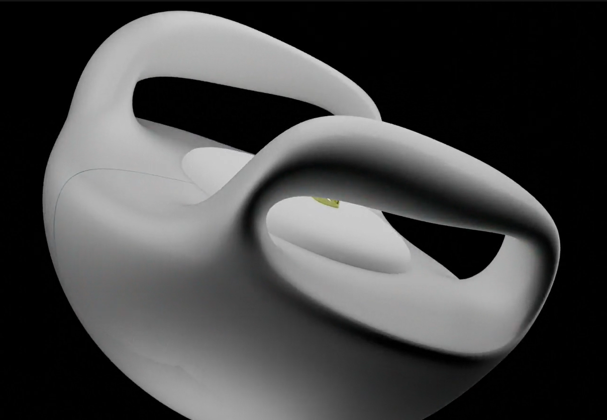 Ball Render Black Background