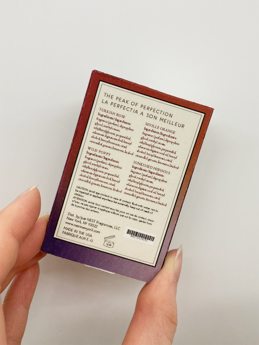 NEST New York - Perfume Oil & Eau de Parfum Sample Redesign