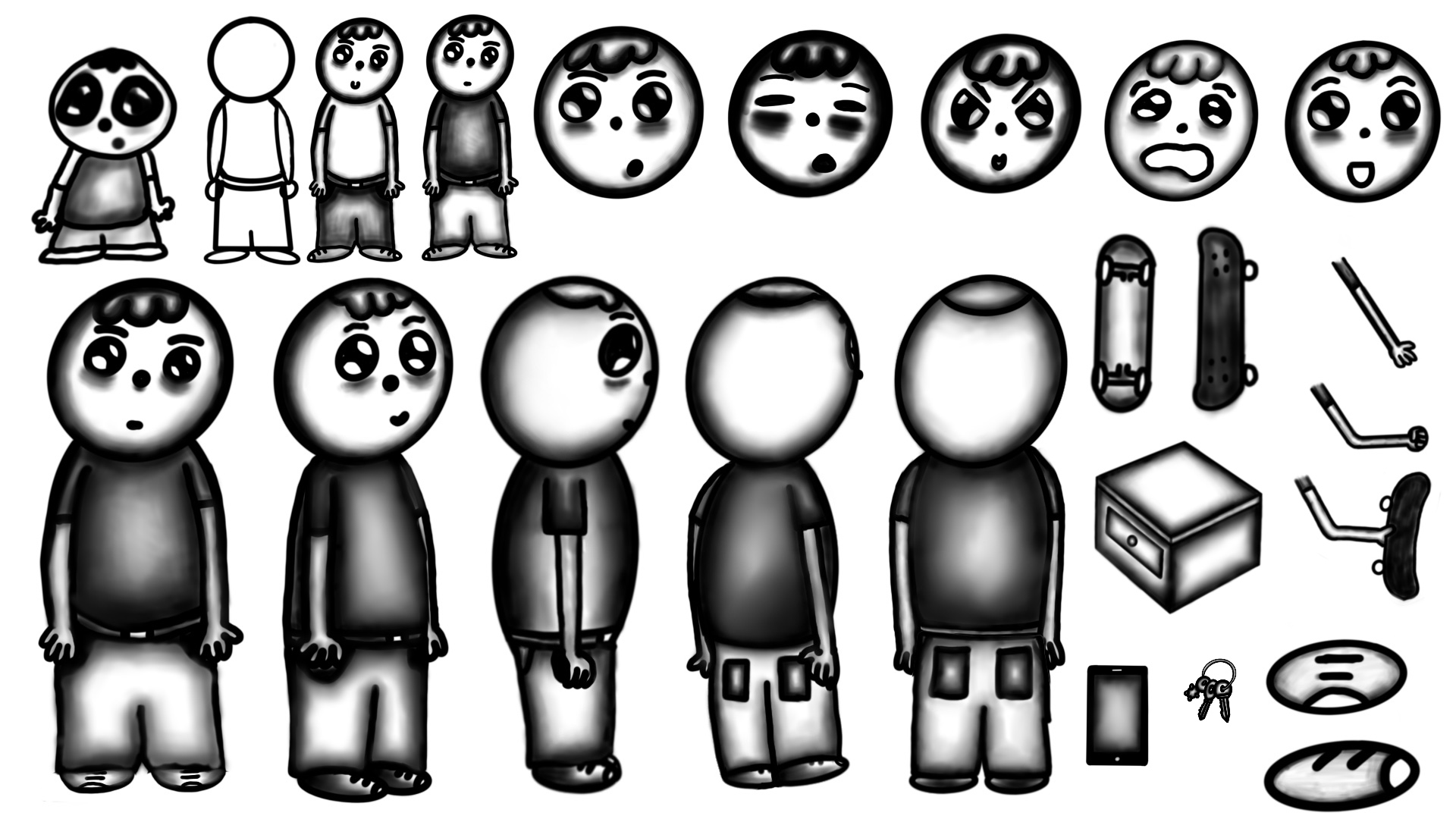 Cloudy Day For A Drop In Concept Art