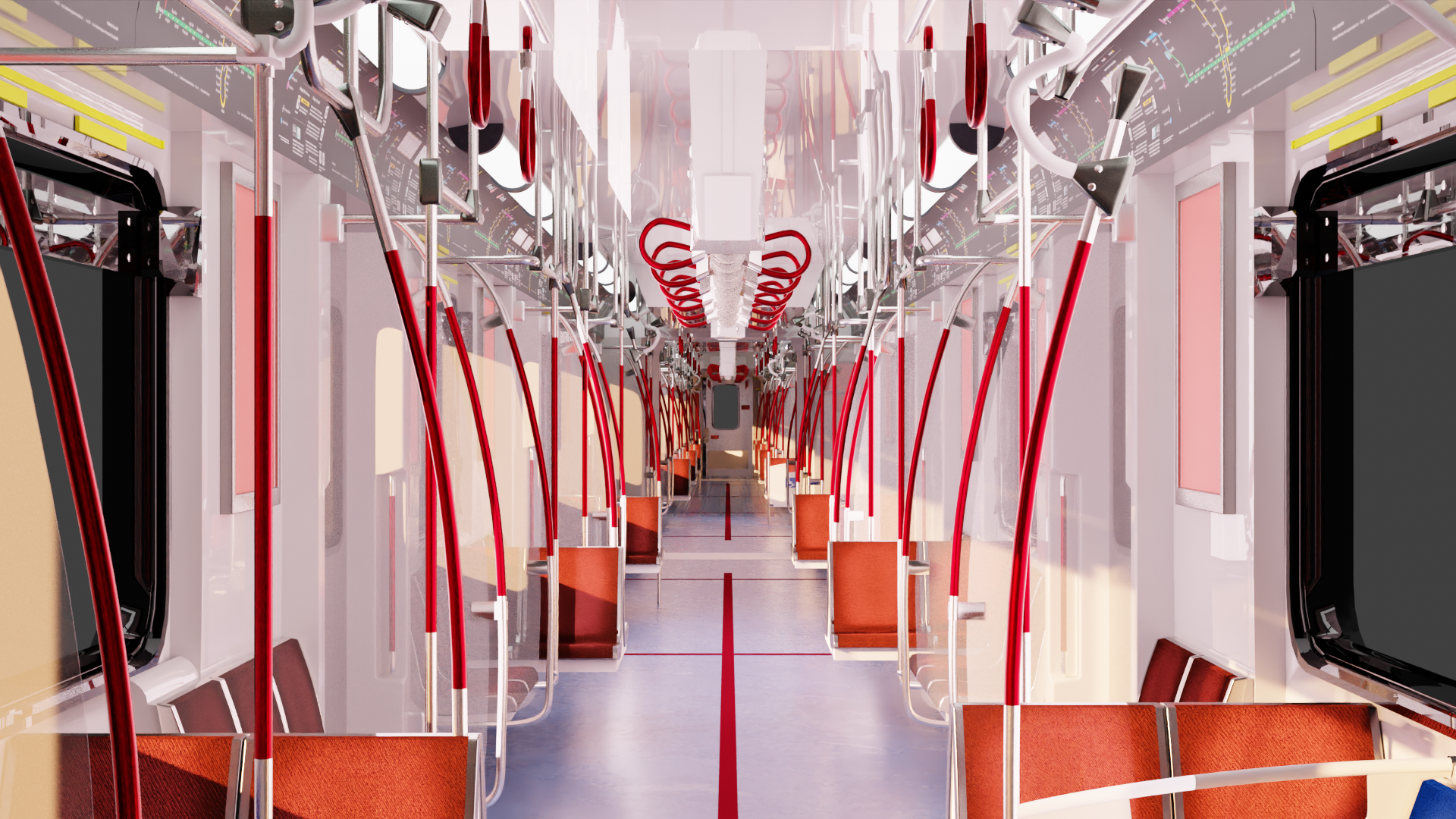 TTC Subway - Blender Draft Rendering Test