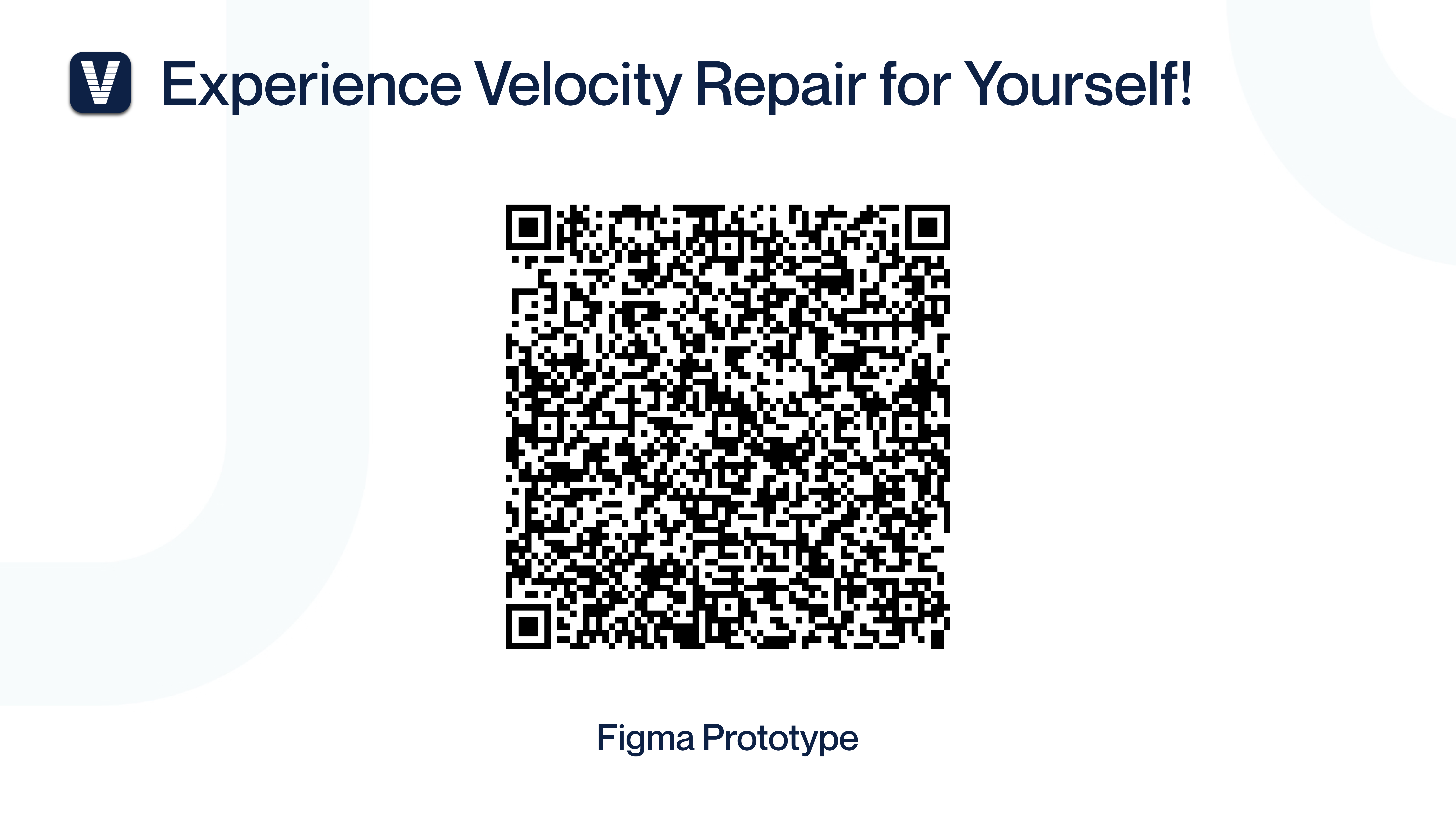 Velocity Repair QR Code
