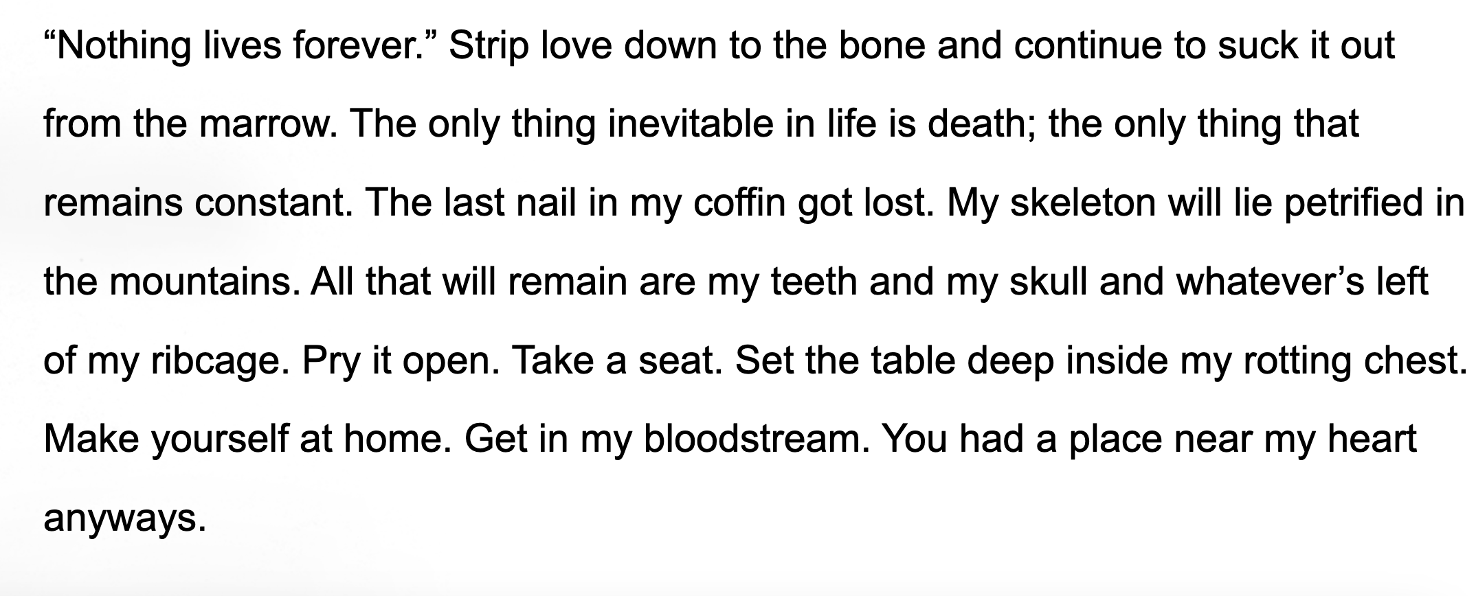 My Body Needs A Home Renovation