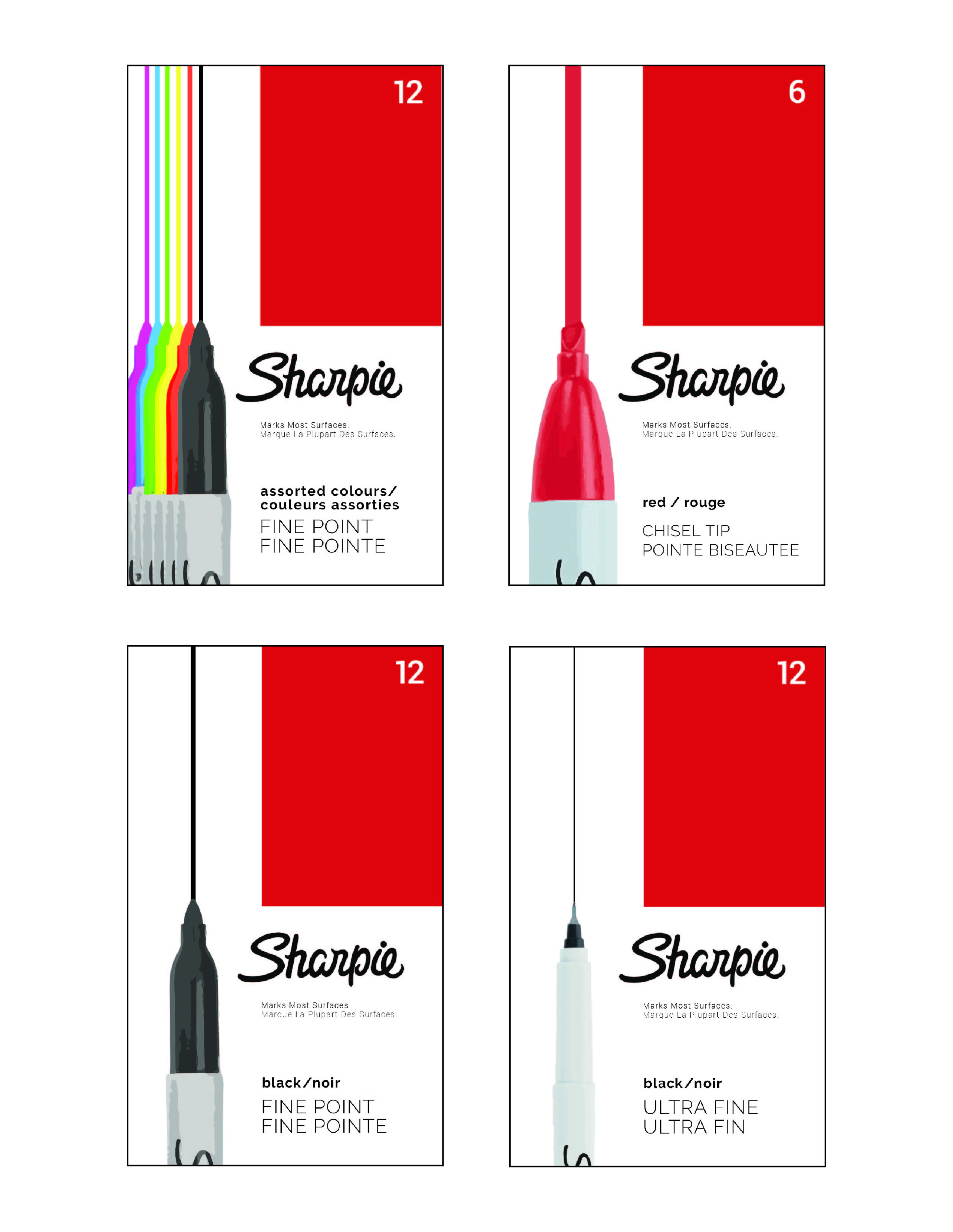 Sharpie Package Re-Design