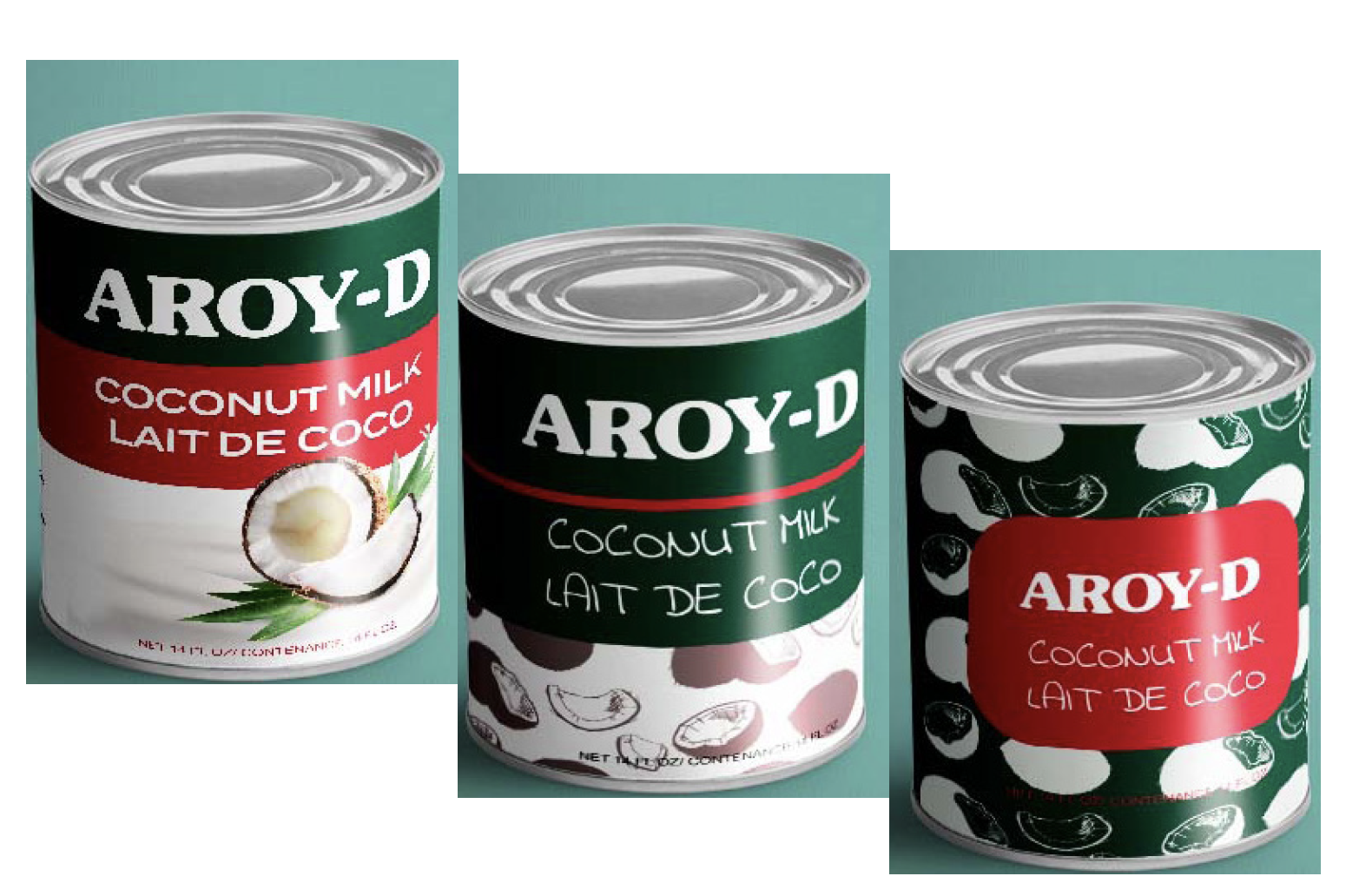 AROY-D Coconut Milk Re-Design