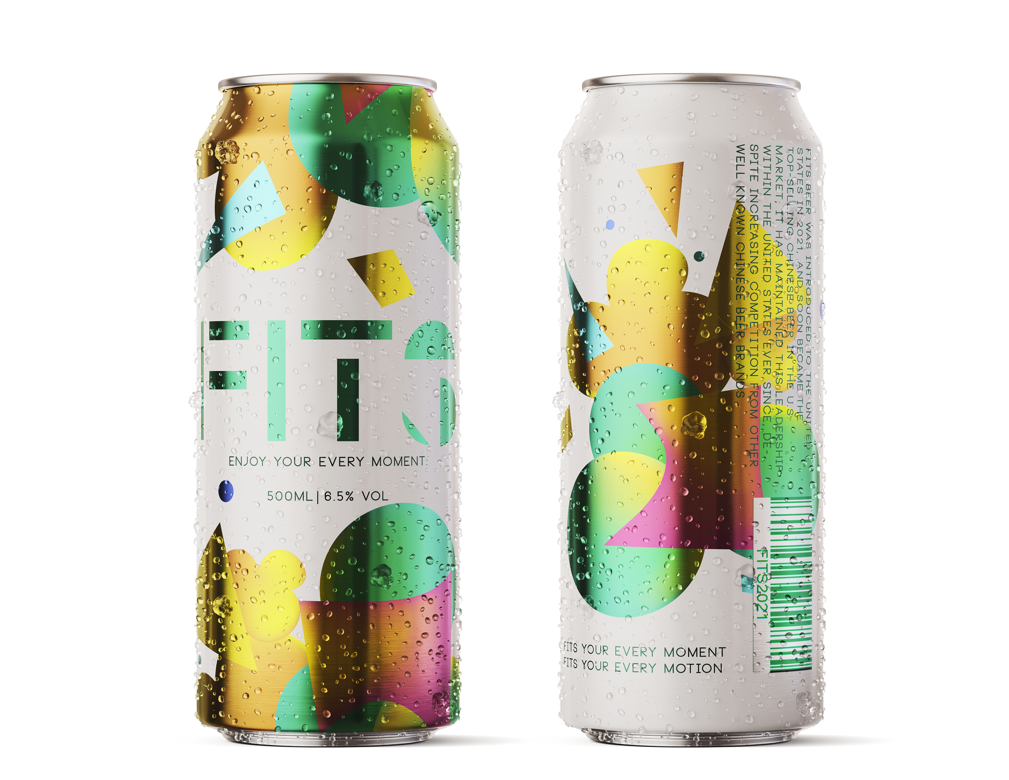 Beer "FITS" Packaging Design