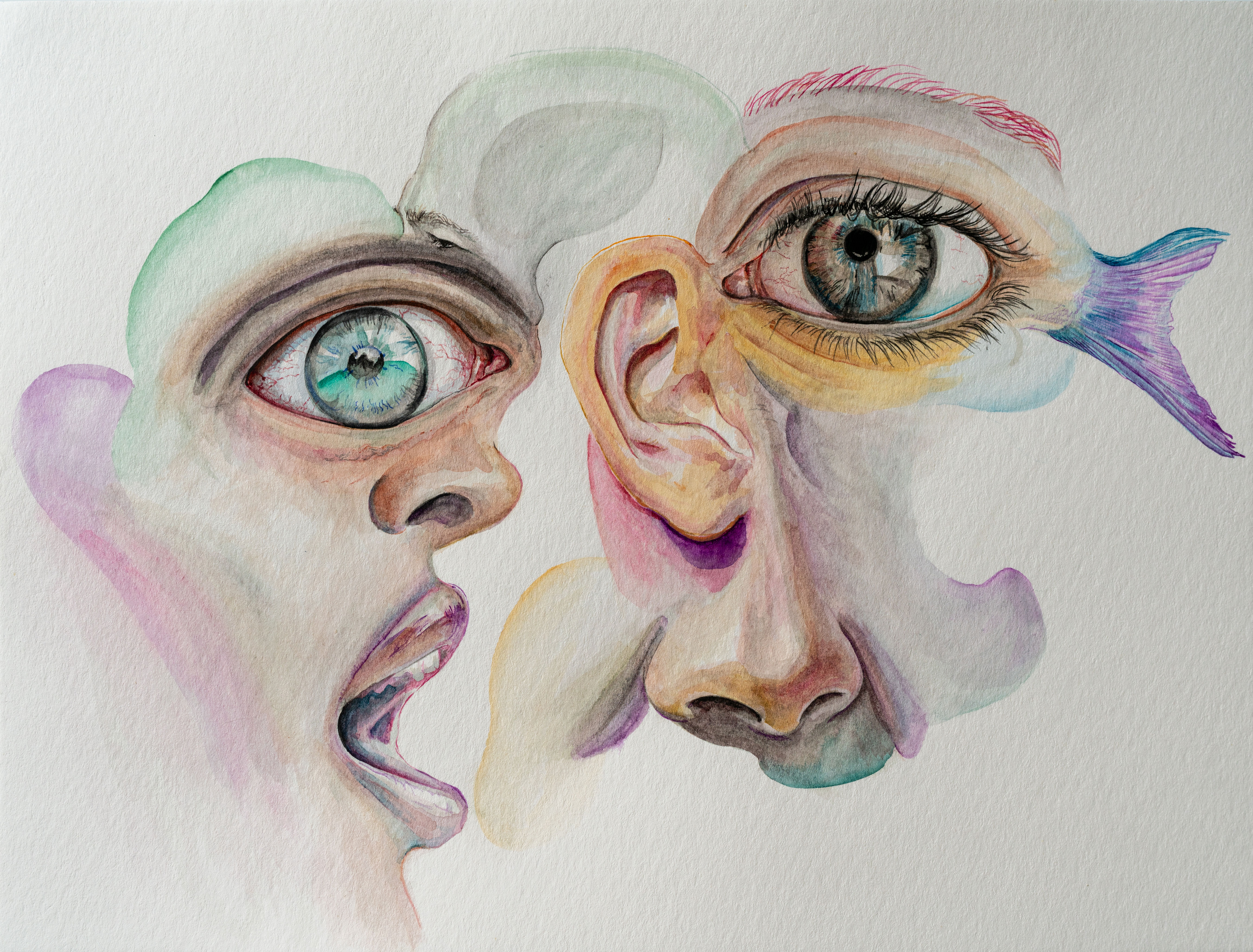 Watercolour: Alter Egos and Hybrid Bodies