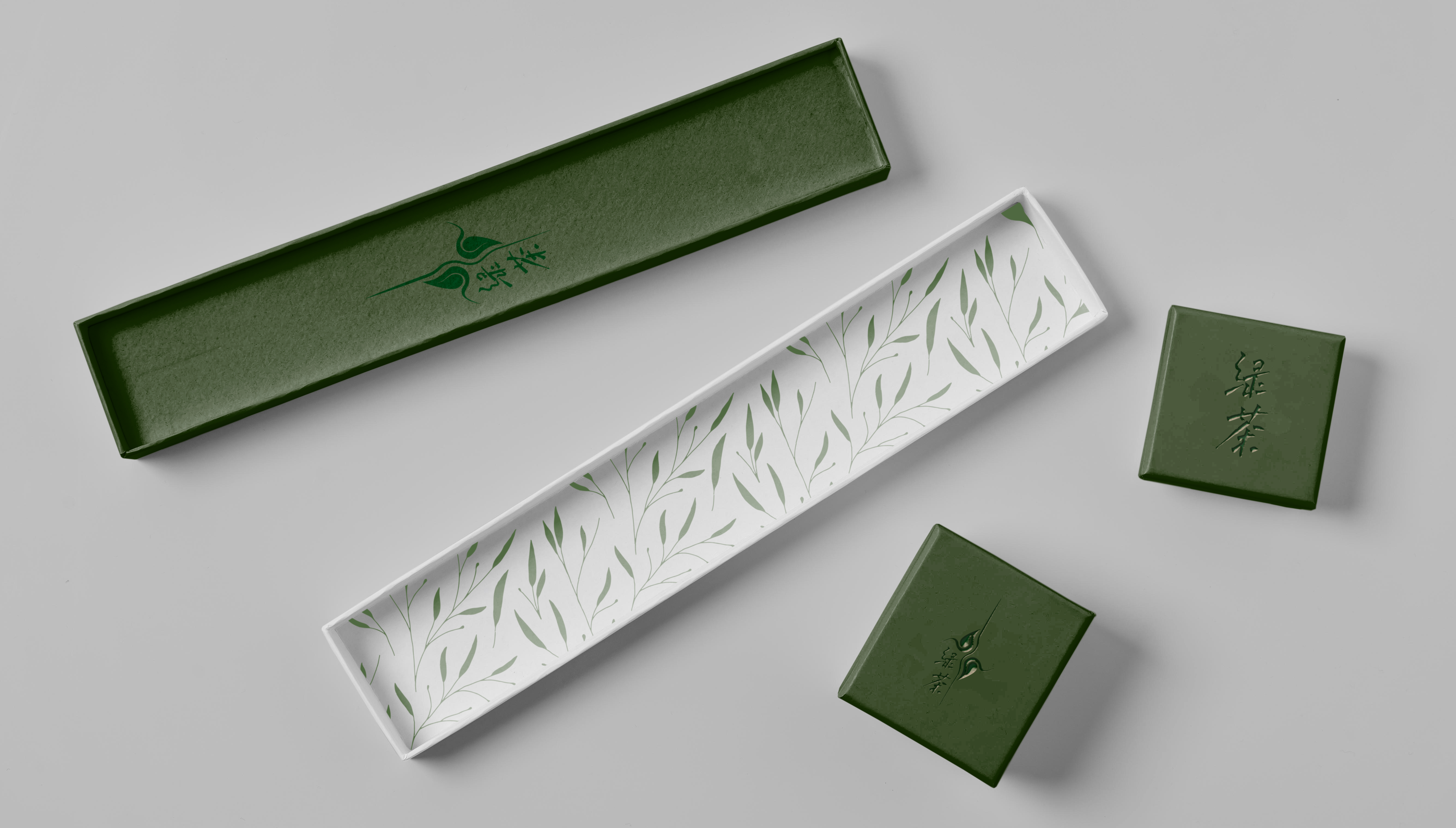 绿茶（Lǜchá）-  A Visual Identity Rooted In Tea Tradition