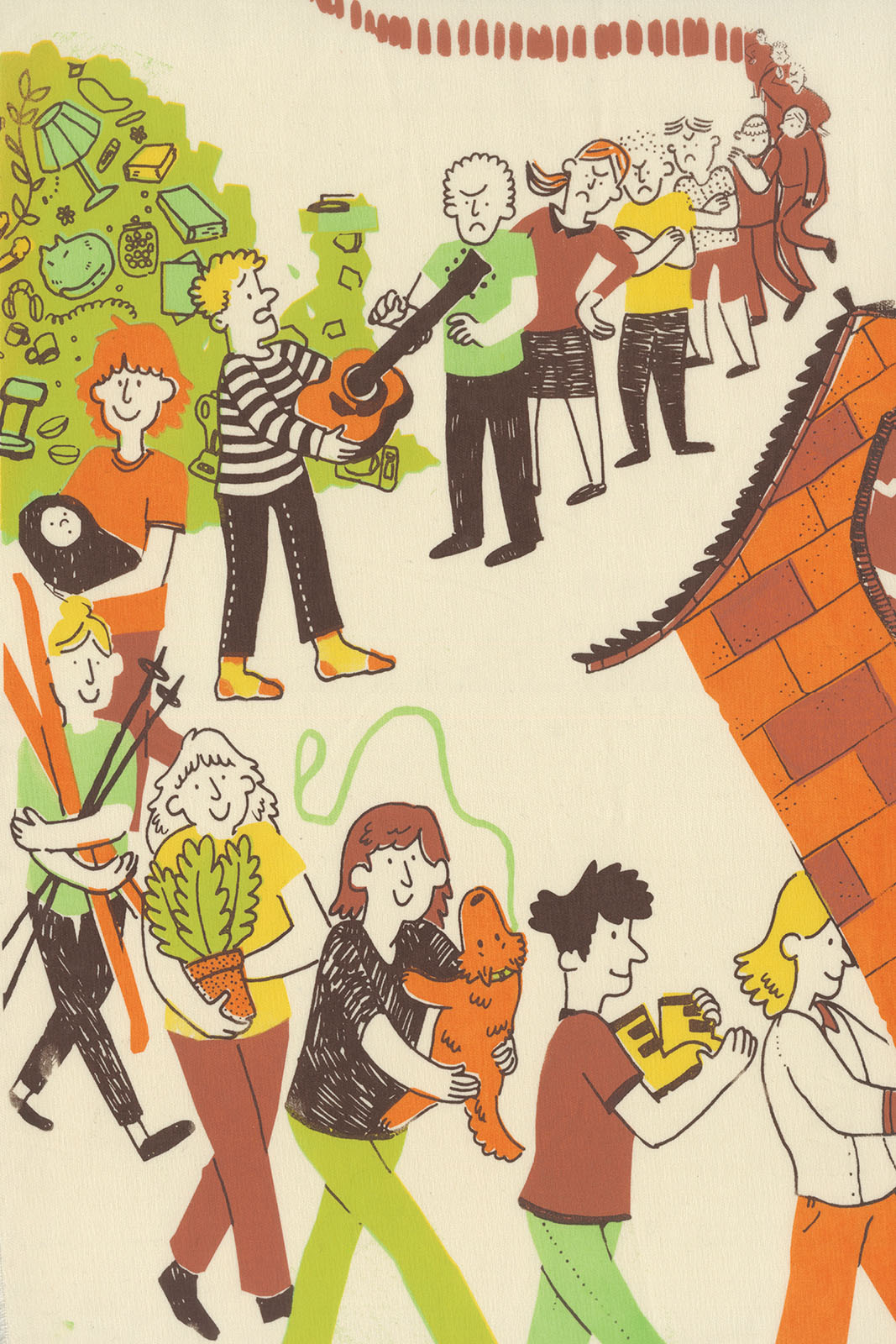 Sharing and Spinelessness