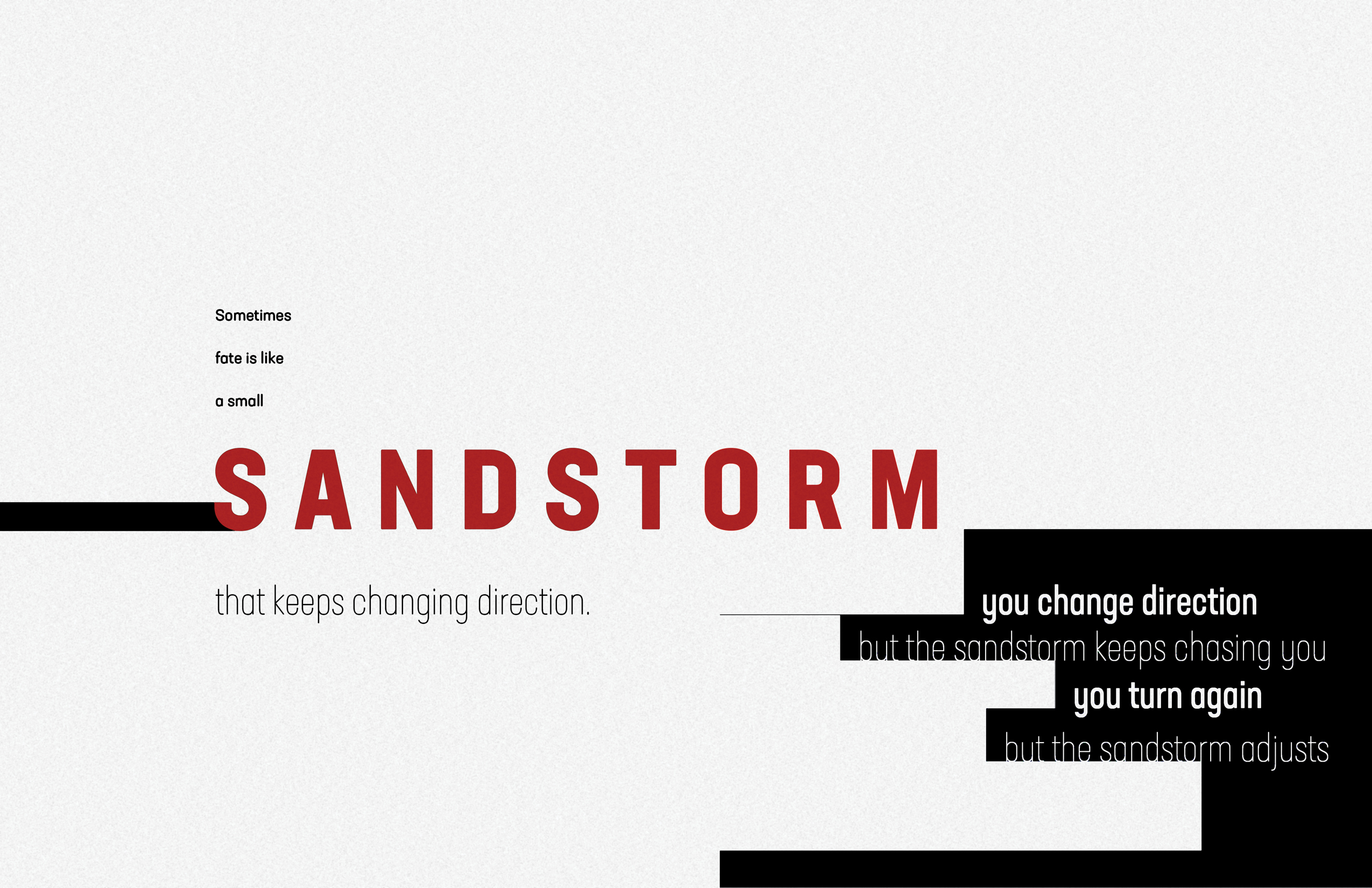 KAFKA ON THE SHORE - Experimental Type Book