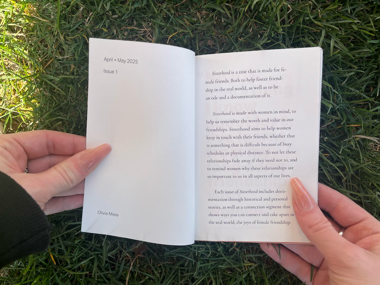 Sisterhood - Zine