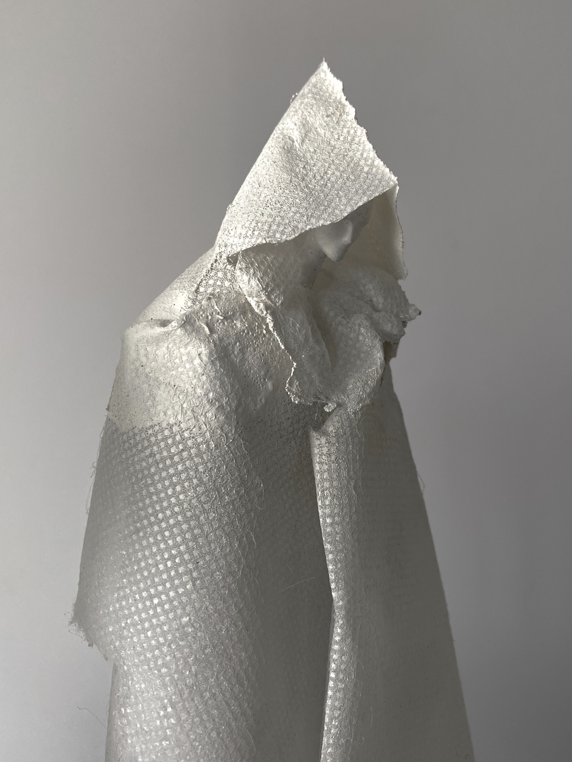 Standing beside the river