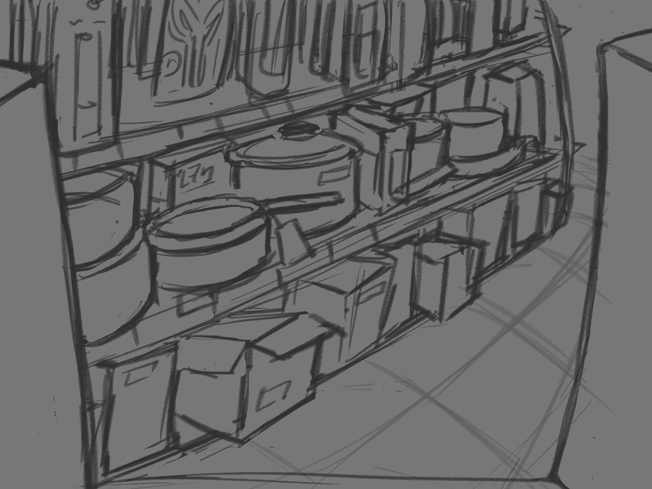 Deadstock Animatic Layouts