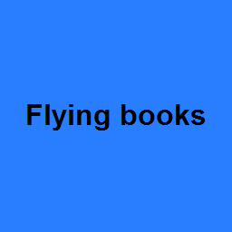 Flying books