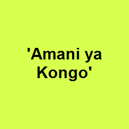 'Amani ya Kongo'
