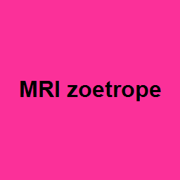 MRI zoetrope