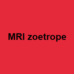 MRI zoetrope