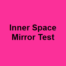 Inner Space Mirror Test