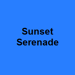 Sunset Serenade
