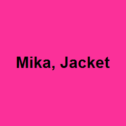 Mika, Jacket 