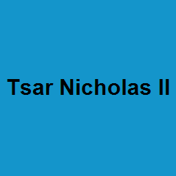 Tsar Nicholas II