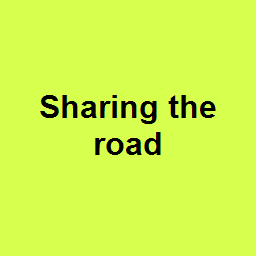 Sharing the road
