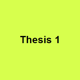 Thesis 1