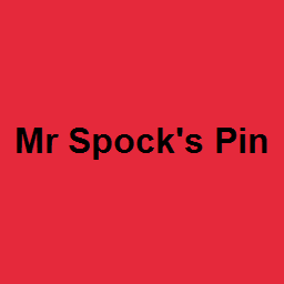 Mr Spock's Pin