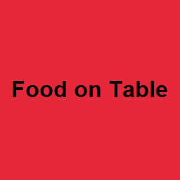 Food on Table