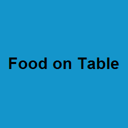Food on Table