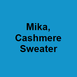 Mika, Cashmere Sweater