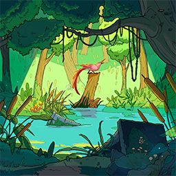 Forest layout drawing