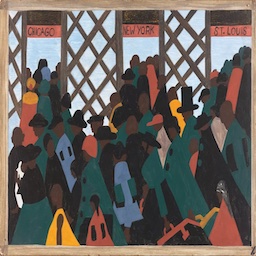 Temporal Assertiveness Through Materiality in Jacob Lawrence's "Migration Series"