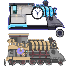 6-Train and Item design for side scroller game