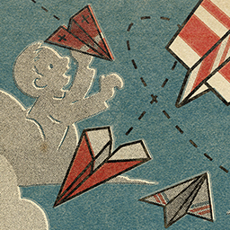 (2) Other Illustrations - Tourism Poster, Pandemic Edition: Fly Paper Air