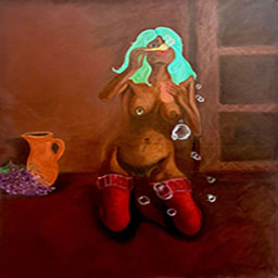 Charmaine’s Soap Bubbles (After Chardin) 