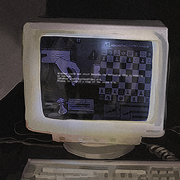 SCP-1875: “Antique Chess Computer”