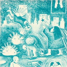 Winged (Kids in Blue)