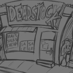Dead Stock Animatic Layouts