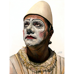 White Clown Laid Off