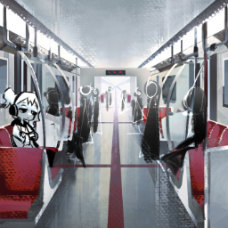 Dont Sleep On the Subway Concept art