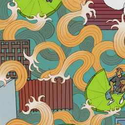 Floating through Floods