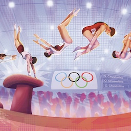 Oksana Chusovitina Poster