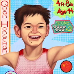Quan Hongchan Trading Card