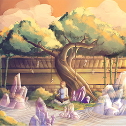 4. Zen Crystal Garden