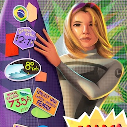 Maya Gabeira Trading Card