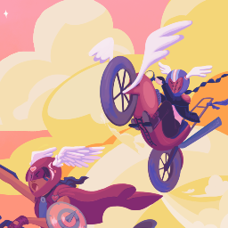 Sky Dykes on Sky Bikes