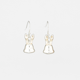 The Petite Rabbit French Hook Earrings
