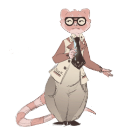 Truman Weasel Character Design