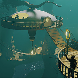 Elven Enclave - Digital Painting