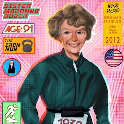 Sister Madonna Buder Trading Card